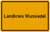 Ortsschild Landkreis Wunsiedel